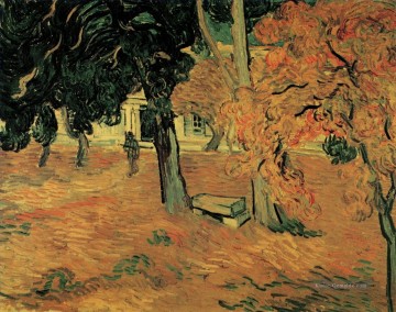 Der Garten von Saint Paul Krankenhaus Vincent van Gogh Ölgemälde